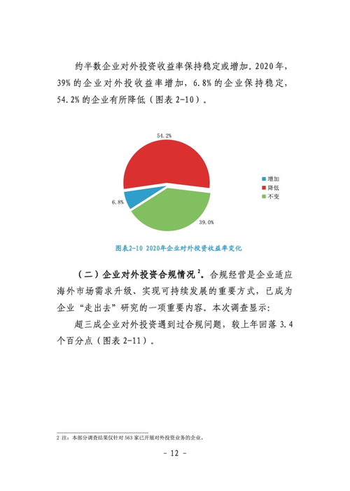 中國企業(yè)對(duì)外投資現(xiàn)狀及意向調(diào)查報(bào)告（2021年版）
